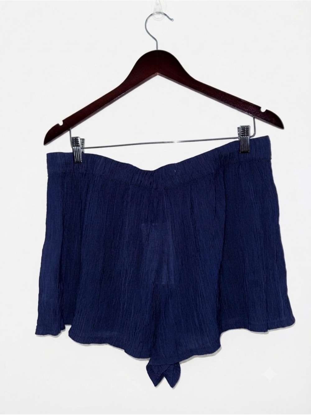 Zara Navy Crinkle Drawstring - Picture 3 of 6
